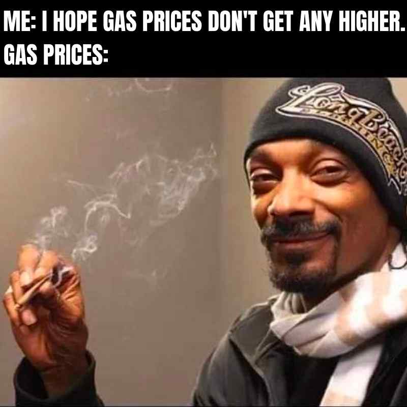 Gas prices meme