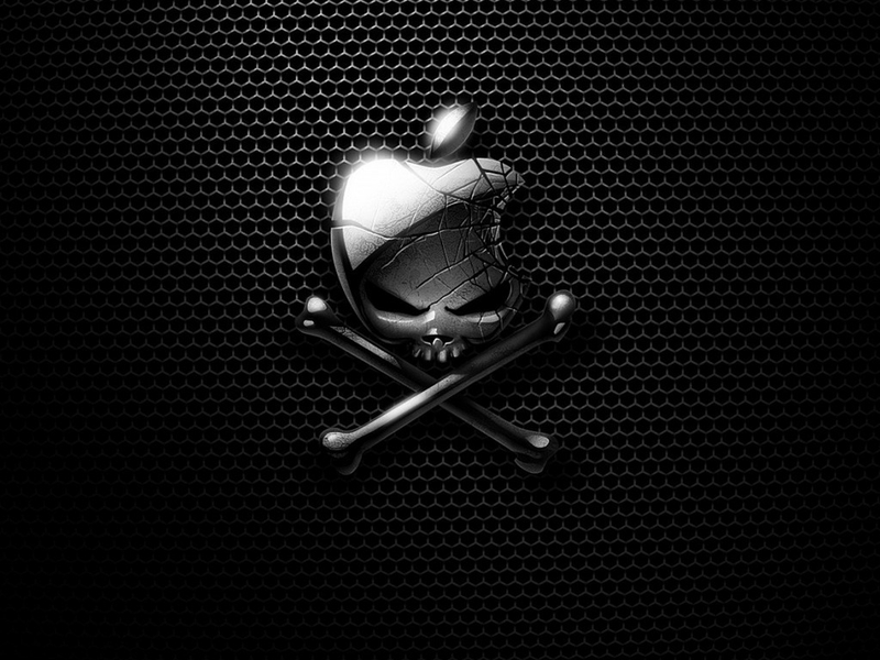 Technology Evil Apple Logo